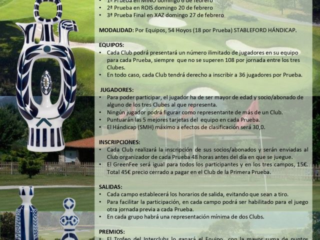 Trofeo Triangular Interclubs Golf Xaz