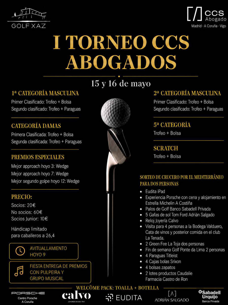 I Torneo CCS Abogados.