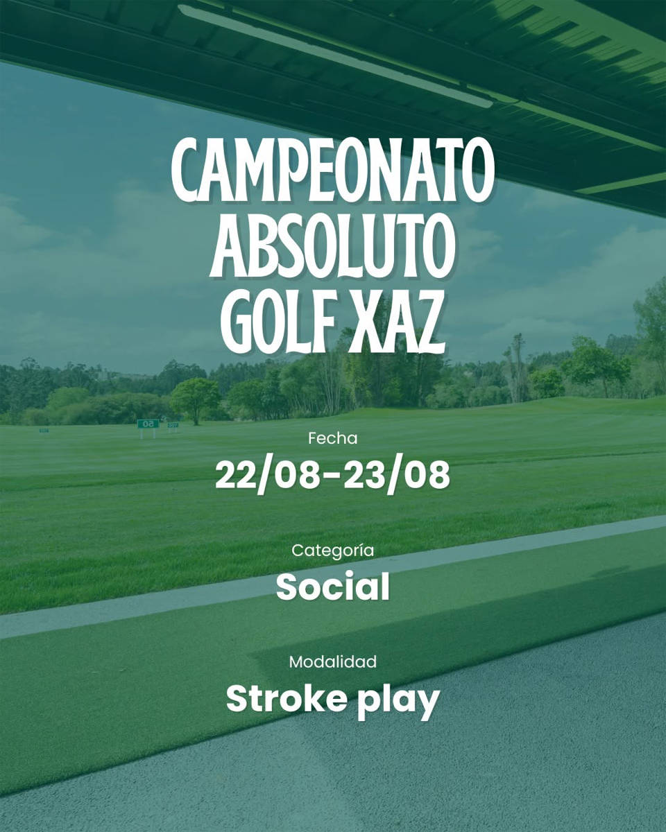 Campeonato Absoluto Golf Xaz